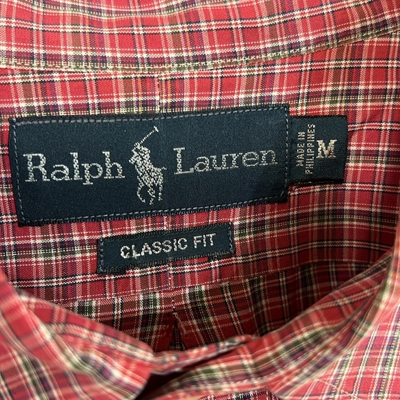 Ralph Lauren men’s medium classic fit button down - Picture 3 of 5